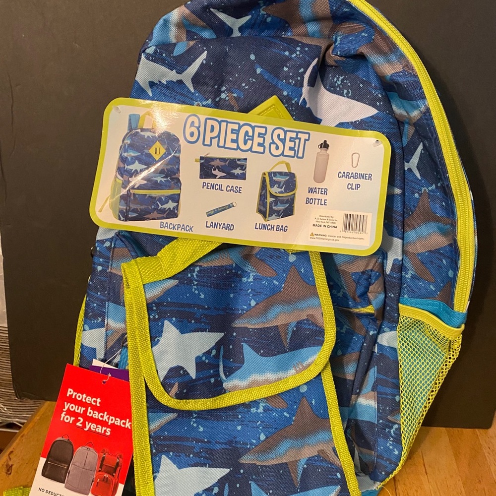 Shark backpack